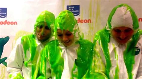 Getting Slimed At Nickelodeon Youtube