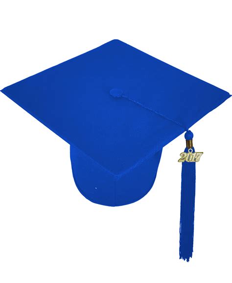 Matte Royal Blue Cap And Gown Bachelor Graduation Set Rs4251465601165