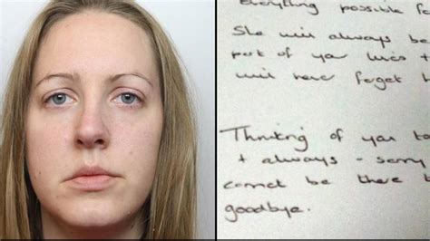 Police Found ‘sympathy Card Lucy Letby Sent To Parents Of Baby She Killed