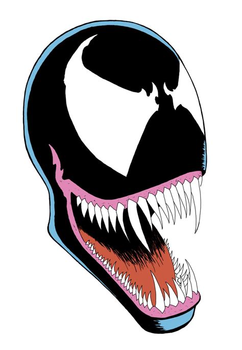 More images for how to draw spiderman logo » Spiderman Venom Drawing | Free download on ClipArtMag