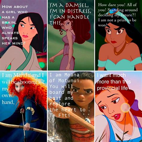 Most Feminist Things Disney Princesses Have Ever Said Every Disney Princess Disney Princess