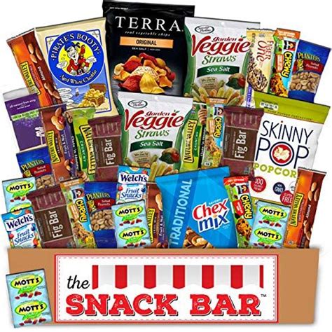Healthy Snack Care Package 30 Count A T Crave Snack Box With A
