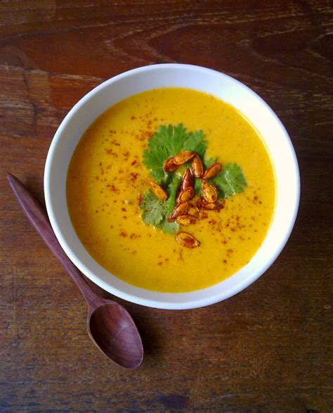 Especially this creamy vegetable curry soup, which comes together in 30 minutes, and is vegan to boot. Curry Pumpkin Soup Recipe : Glorious Soup Recipes