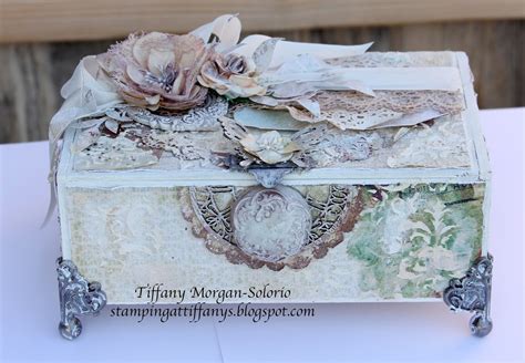 Tiffanys Paper Designs Altered Cigar Box