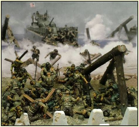 Conte DDay Military Diorama Military Art Scale Model Ships Scale