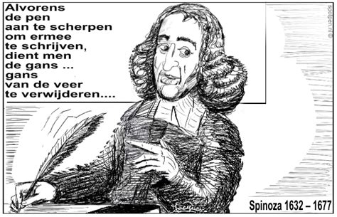 Spinoza Cartoon Op Spotpennl Bdspinoza