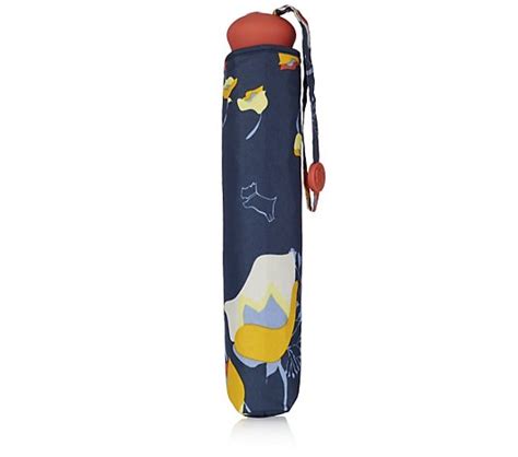 Radley London Botanical Mini Telescopic Umbrella Qvc Uk