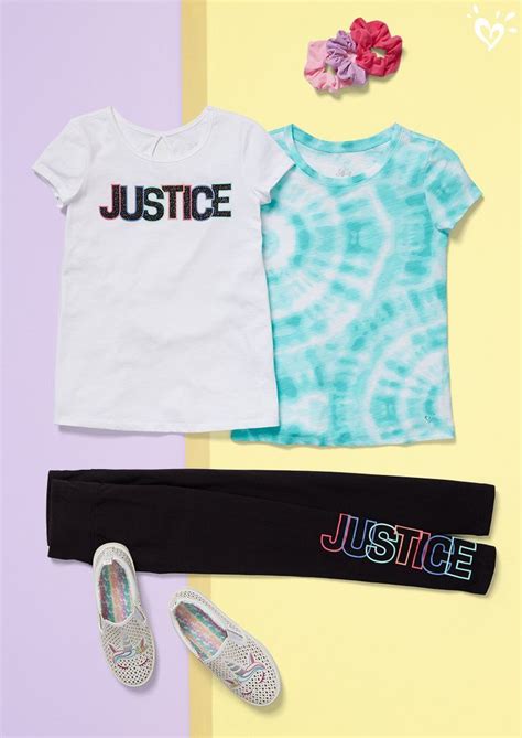 Color Her Cool With Justice Everyday Faves And Accessories To Match Justice Girls Clothes