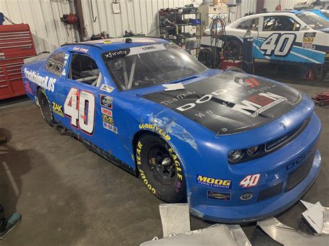 With no light lenses to break during collisions, there is no glass on the track to puncture other. The Last Dodge Challenger to Race in NASCAR Is up for Sale