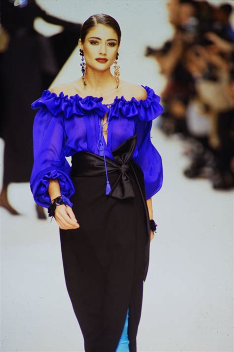 Brenda Schad For Yves Saint Laurent Fw 9293 Fashion Fashion Models