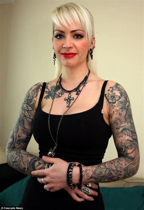 Ink The Midwife Mother And Nhs Nurse Who Is Covered In Body Art Is In Running To Be Miss