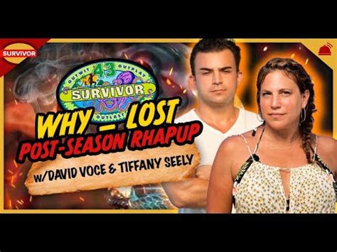 Survivor 43 Why Lost Season RHAPup With David Voce And Tiffany