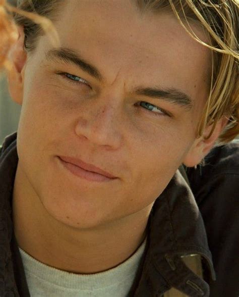 Young leonardo dicaprio ouhh that hair! "Titanic" will always be one of the most beautiful films ...