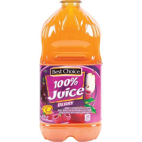 Best Choice 100 Real Berry Juice Fruit And Berry Supermercados El Guero