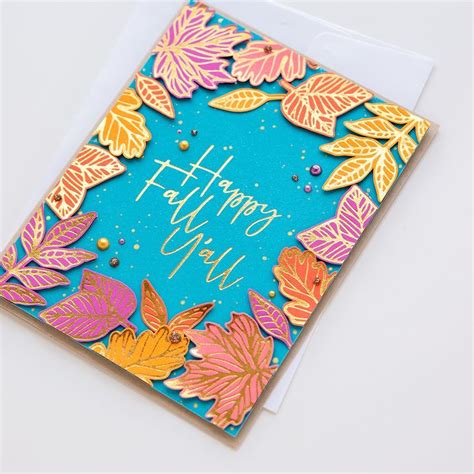Spellbinders October 2020 Glimmer Hot Foil Kit Of The Month Is Here