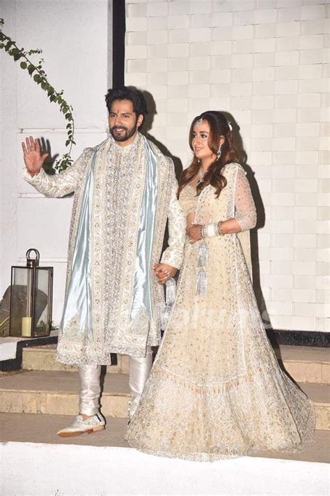Varun Dhawan Ties The Knot With Natasha Dalal Wedding Dresses Men Indian Indian Bride Outfits
