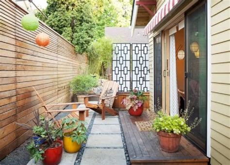desain taman belakang rumah minimalis  asri  multifungsi