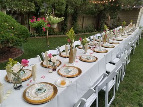 The sky's really the limit here. Pin by Cheryl Tull-Barkley on Outdoor Dinner Party ...