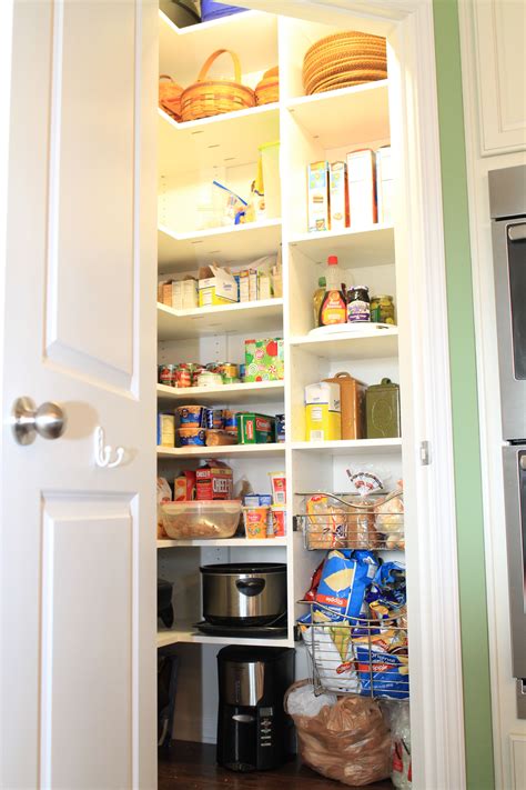 White Melamine Pantry With Shelving And Slide Out Wire Drawers Diy