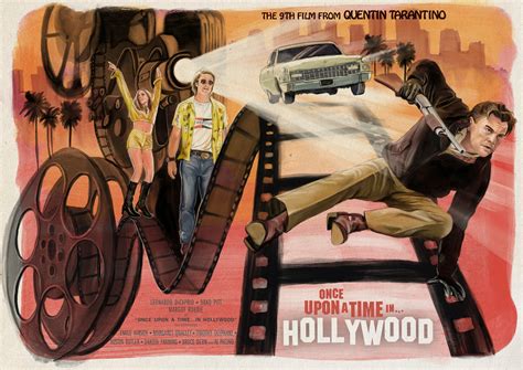 Artstation Once Upon A Time In Hollywood Alternate Movie Poster