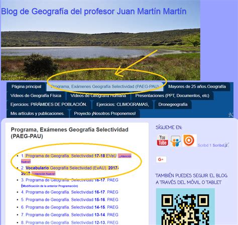 Blog De Geografía Del Profesor Juan Martín Martín Programación De