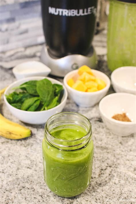 Quick Easy Green Smoothie Recipe Perfect Healthy Breakfast Ann Le Do