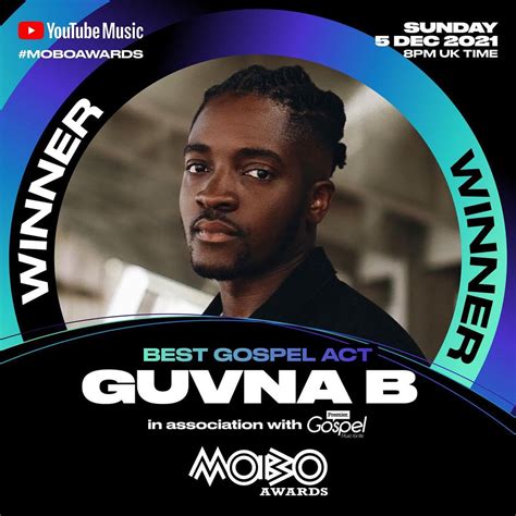 Guvna B Emerges Winner Of Best Gospel Act At 2021 Mobo Awards Music
