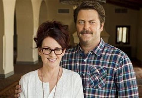 Megan Mullally And Nick Offerman Embrace Love And Laughter On Screen