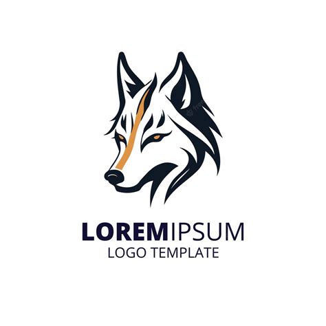 Premium Vector Wolf Logo Design Template Minimal Wolf Logo Wolf