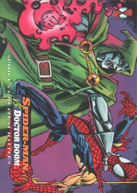 1994 Fleer The Amazing Spider Man 113 Spider Man Vs Doctor Doom Nm