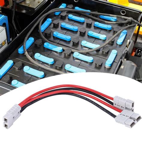 600v Battery Connector Forklift Power Adapter Charging Plug For