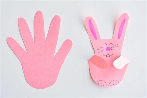 Hand Print Bunny Nursery At Bearwood Blog