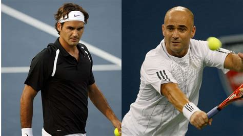 Come On Cutie When Andre Agassi Jokingly Urged Roger Federer In