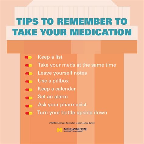 Infographic 8 Easy Ways To Remember To Take Your Medication