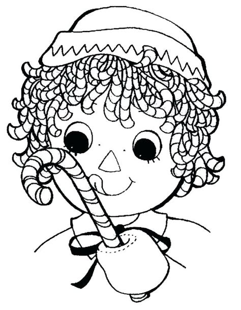 Raggedy Ann Coloring Pages At Free Printable