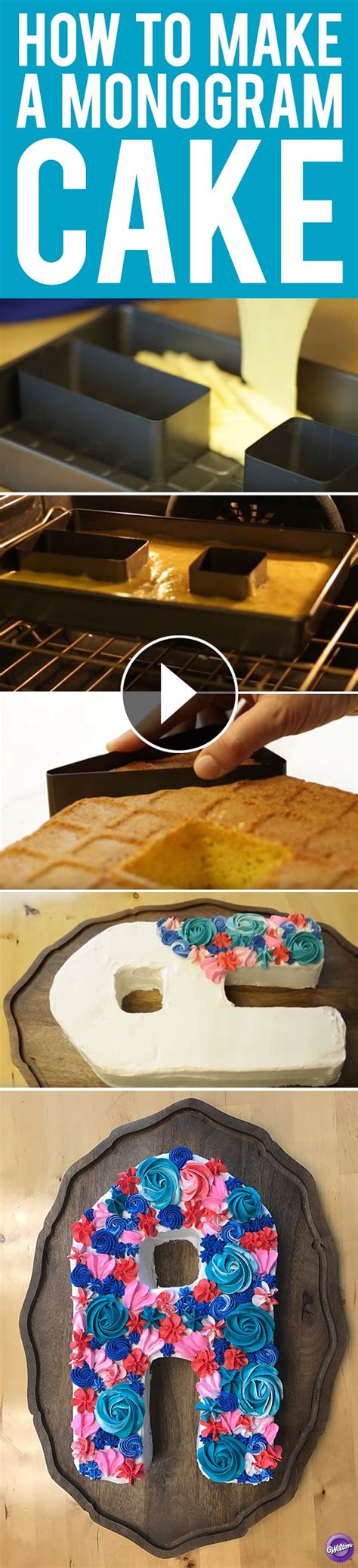 We know that the focal issue here is how to make toaster strudel icing. Learn how to make a monogram cake to personalize a great ...