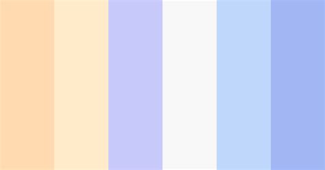 Dreamy Pastels Color Scheme Blue