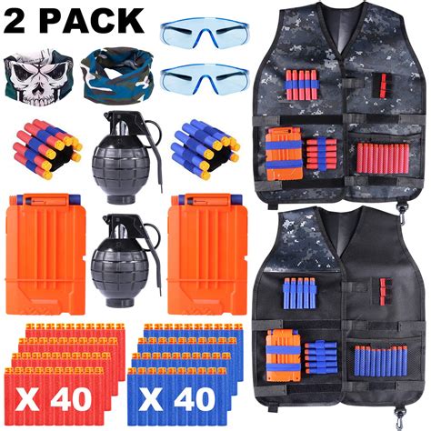 If you don't mind spending a bit more, the biggest and most expensive nerf gun in the new range costs £49.99. 2 Pack Kids Tactical Vest Kit for Nerf Guns Nerf fortnite ...