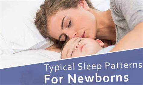 Typical Sleep Patterns For Newborns The Wellness Corner
