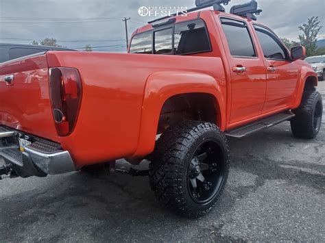 2012 Chevrolet Colorado Wheel Offset Aggressive 1 Outside Fender