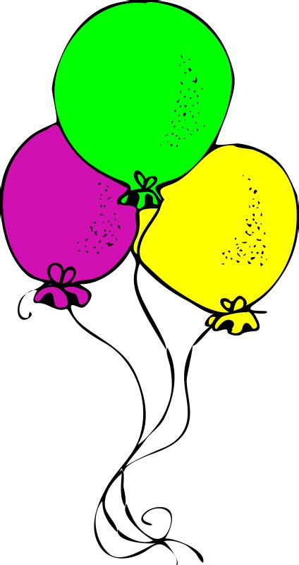 Free Birthday Balloon Clipart Download Free Birthday Balloon Clipart Png Images Free Cliparts