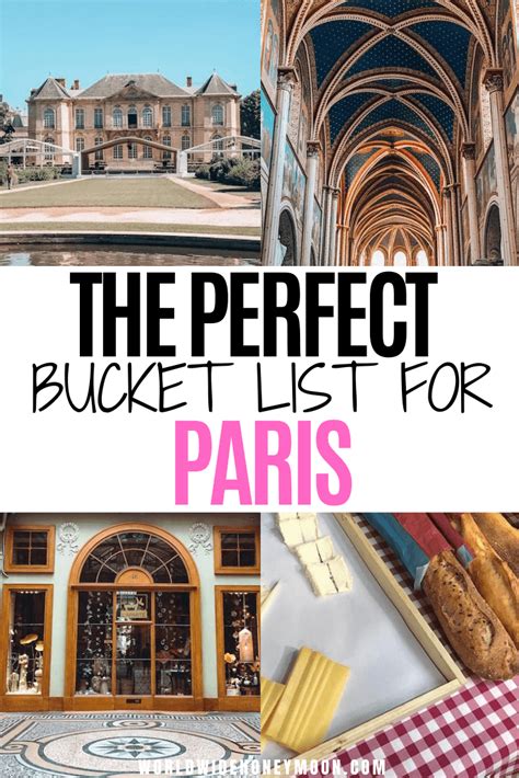 The Ultimate Paris Bucket List World Wide Honeymoon