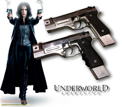 Underworld Awakening Selenes Hero Live Fire Berettas Original Movie Prop