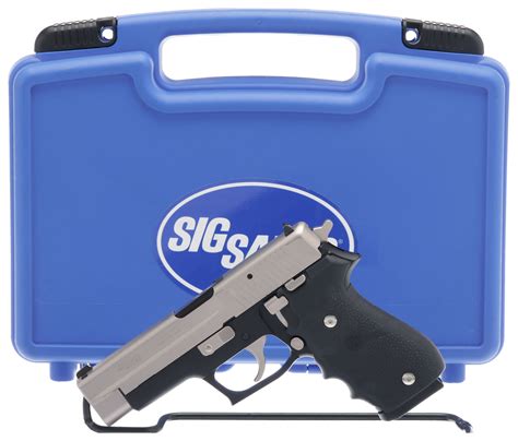 Sig Sauer P220 Semi Automatic Pistol With Case Rock Island Auction