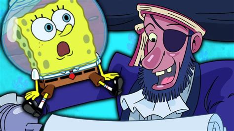 Patchy The Pirate Is Animated In Spongebob Youtube