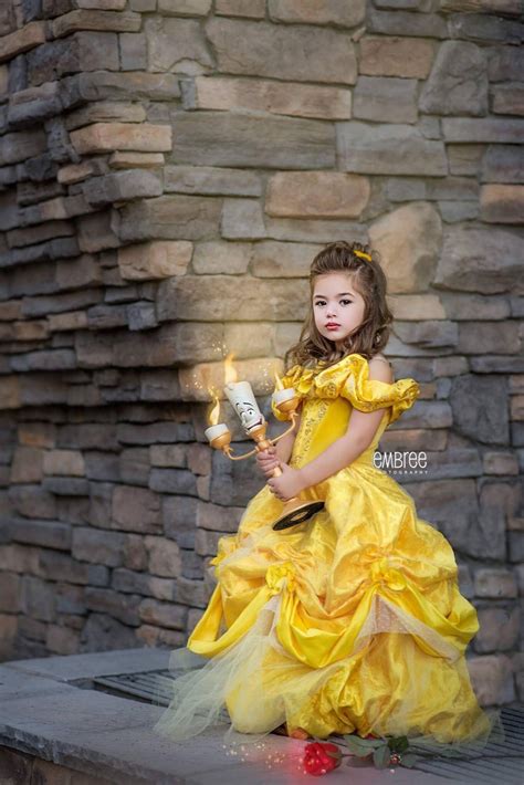Beauty And The Beast Costume Princess Belle Dress Kids Etsy Beauty