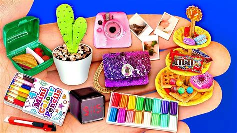 12 Realistic Miniature Diys Hacks And Crafts Doll Diy Crafts Paper