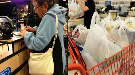 cashier shames elderly woman at grocery store but g ma s response leaves her dumbfounded youtube