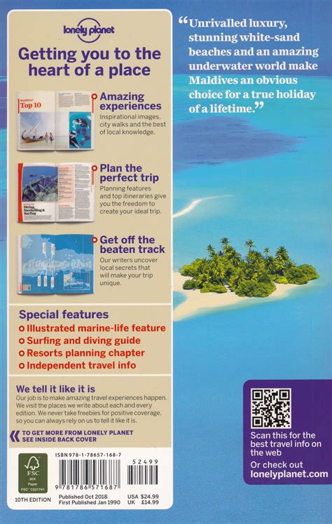 Reisgids Maldives Malediven Lonely Planet 9781786571687