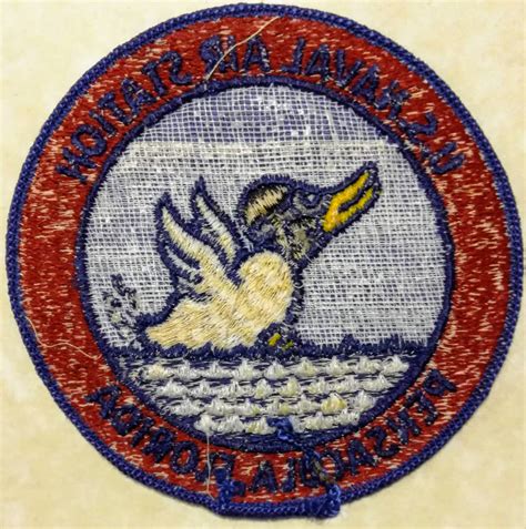 Us Naval Air Station Nsa Pensacola Fl Navy Patch Rolyat Military